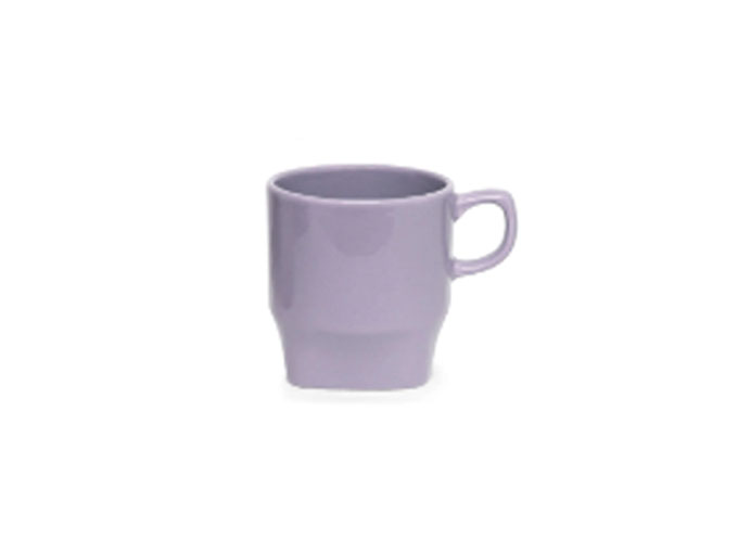 Xícara Perla Base Quadrada 240mL Roxa