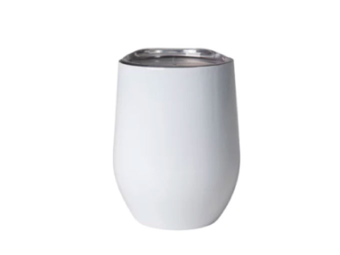 Copo Térmico em Inox com Tampa Cristal