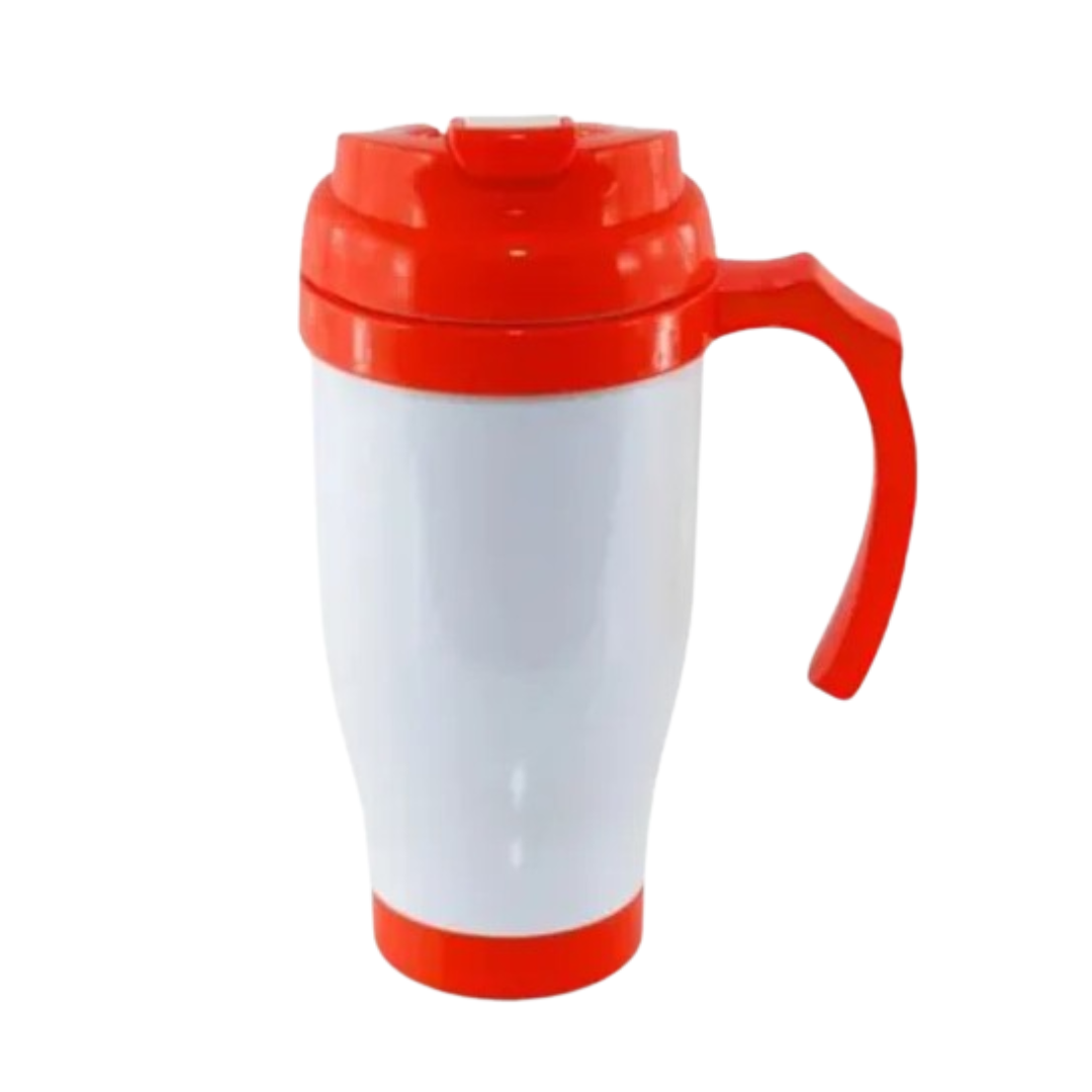 Squeeze Polímero Alça e Tampa Vermelho