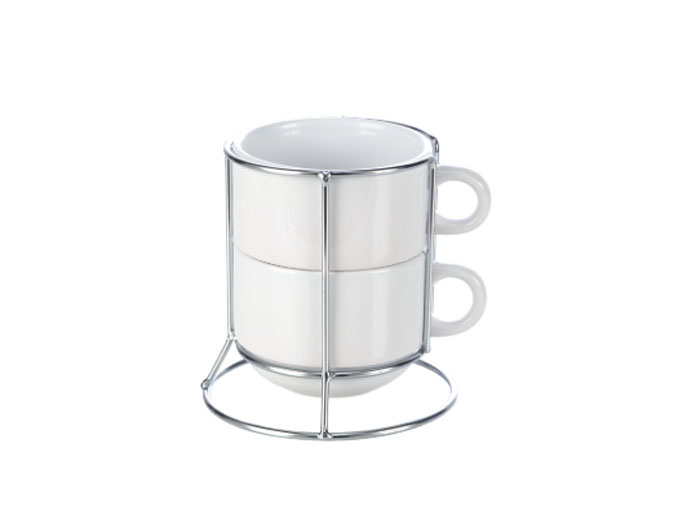 Torre de xicaras com 2 unidades 180ml