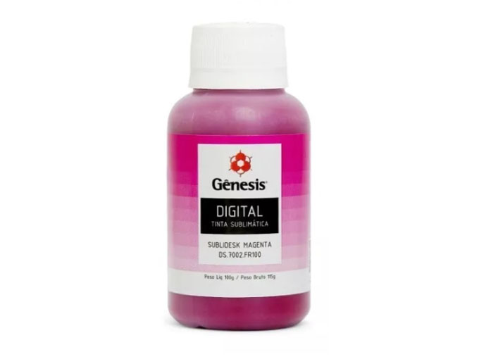 Tinta Sublimática Gênesis Magenta 100ml