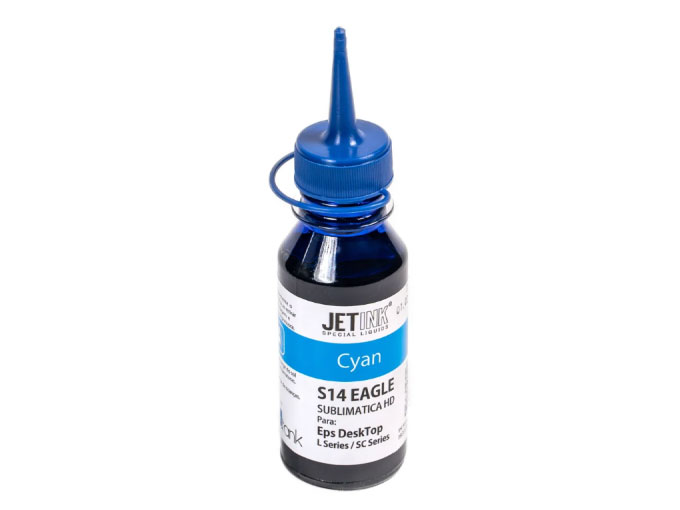 Tinta Sublimação Jet Ink Eagle HD Refil Ciano