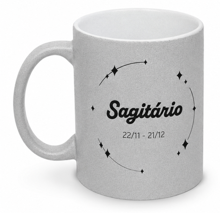 Caneca Sagitário - Coleção Signos