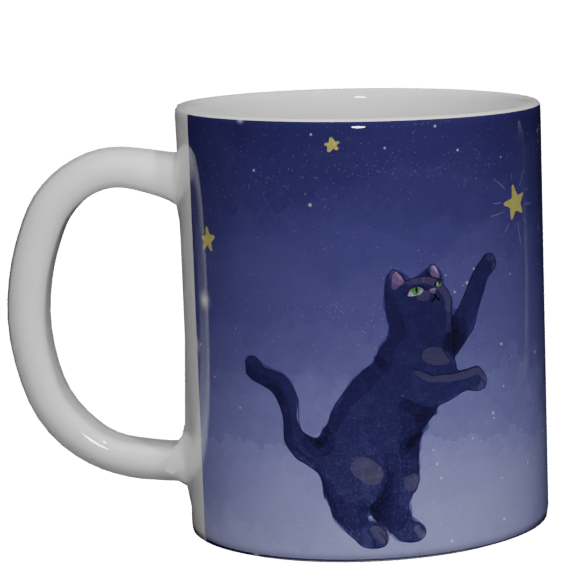 Caneca Gato Estrela