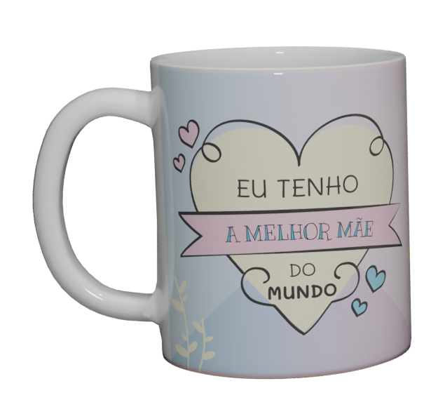 Caneca Melhor Mãe do Mundo (Personalizável)
