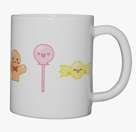 Caneca A Vida É Doce - imagem 2
