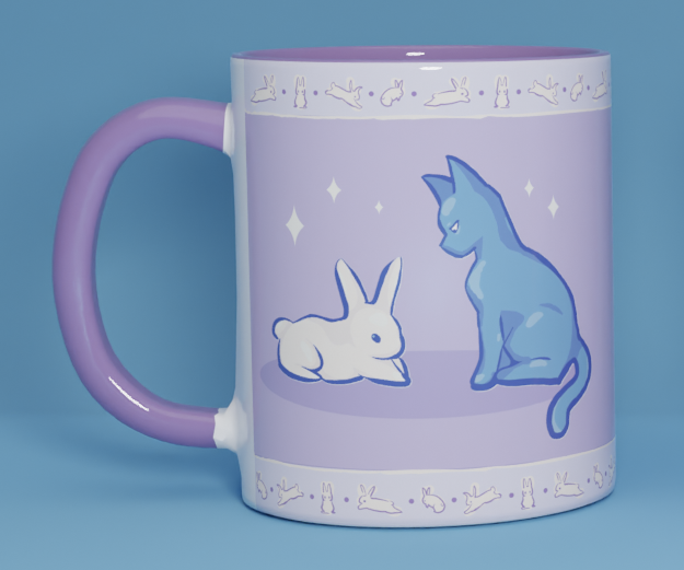 Caneca Witch Bunny