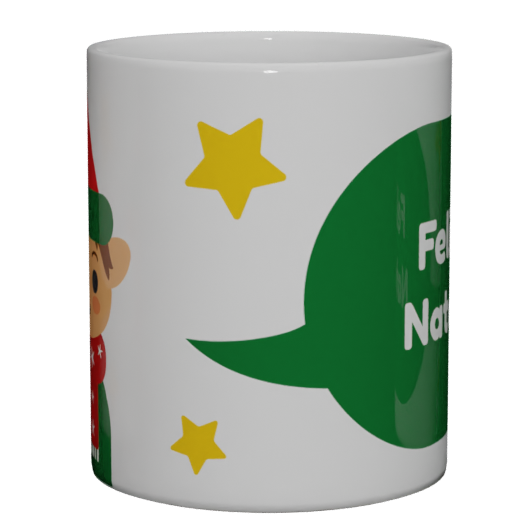 Caneca Elfo - Coleção Feliz Natal - imagem 2