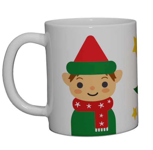 Caneca Elfo - Coleção Feliz Natal