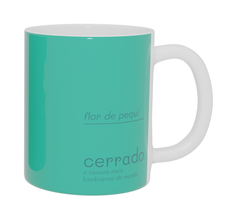 Caneca Flor de Pequi - Coleção Cerrado - imagem 2