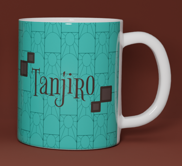 Caneca Demon Slayer Tanjiro - imagem 2