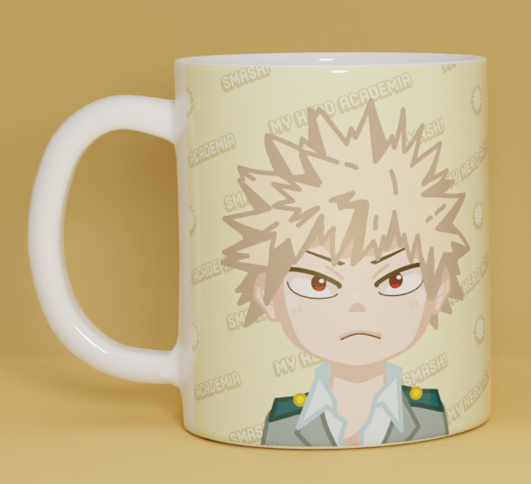 Caneca MHA Bakugo
