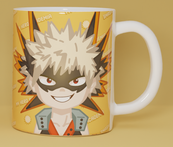 Caneca MHA Bakugo - imagem 2