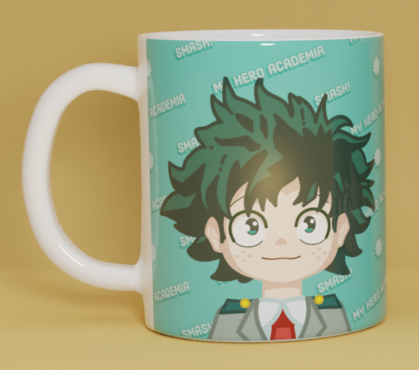 Caneca MHA Deku
