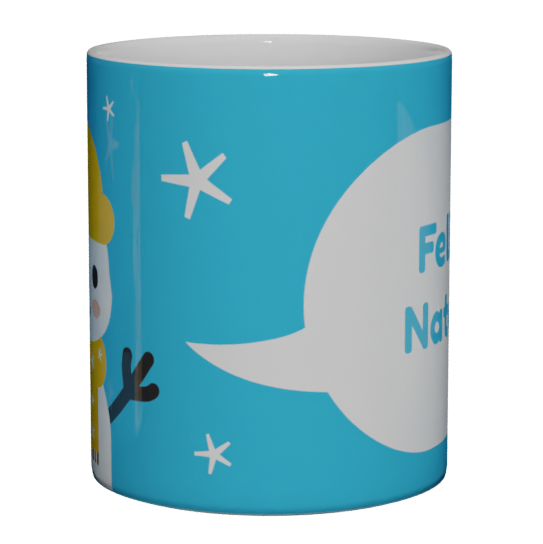 Caneca Boneco de Neve - Coleção Feliz Natal - imagem 2