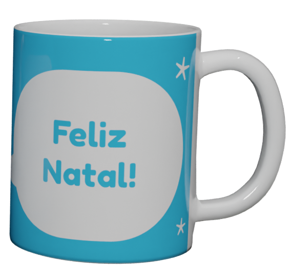 Caneca Boneco de Neve - Coleção Feliz Natal - imagem 3