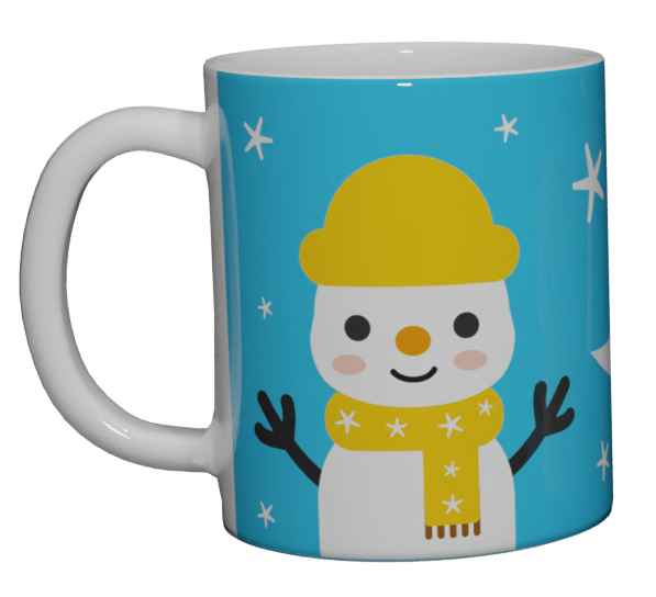 Caneca Boneco de Neve - Coleção Feliz Natal