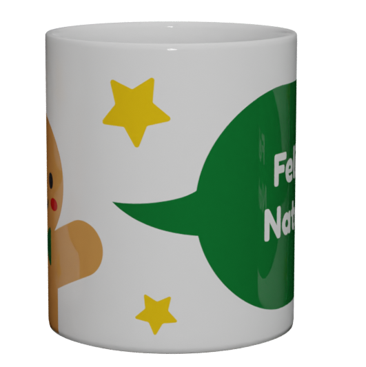 Caneca Boneco de Gengibre - Coleção Feliz Natal - imagem 2