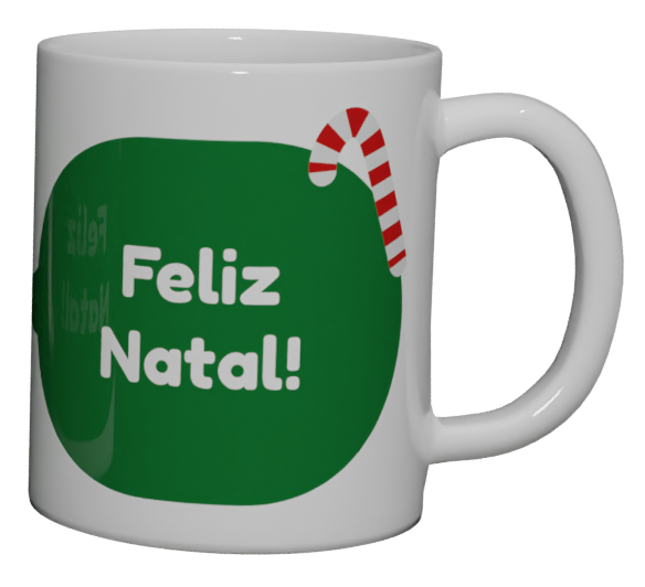 Caneca Boneco de Gengibre - Coleção Feliz Natal - imagem 3