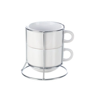 Torre de xicaras com 2 unidades 180ml