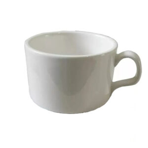 Xícara Cerâmica Branca 180ml DEKO