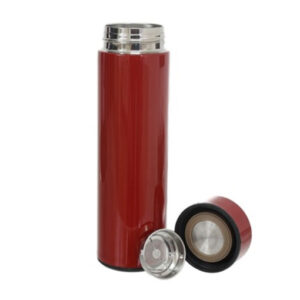 Garrafa Inox Térmica com Infusor Vermelho 500ml