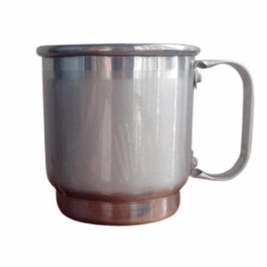 Caneca Alumínio Prata 400mL